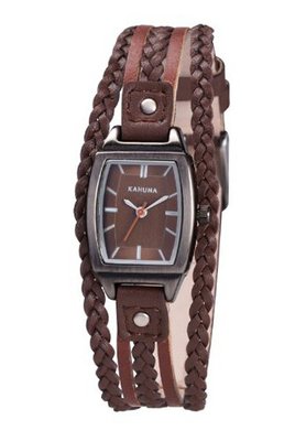 Kahuna KLS-0193L Ladies Brown Multi Thong