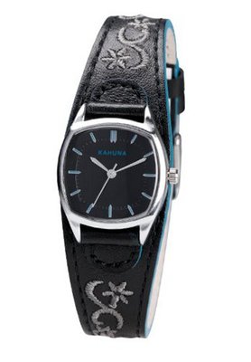 Kahuna KLS-0197L Ladies Black Floral