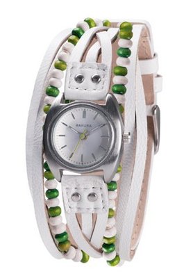 Kahuna KLS-0203L Ladies White Multi Thong