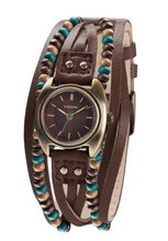 Kahuna KLS-0204L Ladies Brown Multi Thong