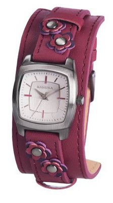 Kahuna KLS-0239L Ladies Red Berry Studded Flower