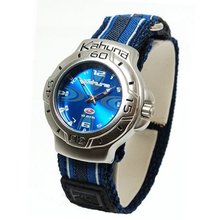 Kahuna Ladies Blue Dial 100M Water Resistant Velcro Strap 252-3003L