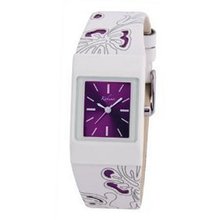 Kahuna White and Purple Strap Ladies Fashion AKLS-0167L
