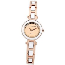 Karen Millen KM125WGM Ladies Rose Gold and Black