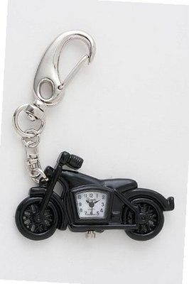 Trendy Fashion MOTORCYCLE KEYCHAIN WATCH By Fashion Destination