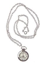 Trendy Fashion POCKET WATCH NECKLACE By Fashion Destination
