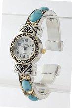 Trendy Fashion SHELL CUFF WATCH By Fashion Destination