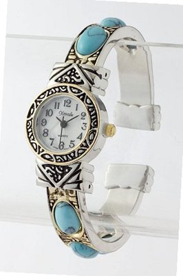 Trendy Fashion SHELL CUFF WATCH By Fashion Destination