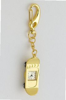 Trendy Fashion SKATEBOARD KEYCHAIN WATCH By Fashion Destination