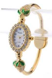 Trendy Fashion STRAWBERRY CUFF WATCH By Fashion Destination