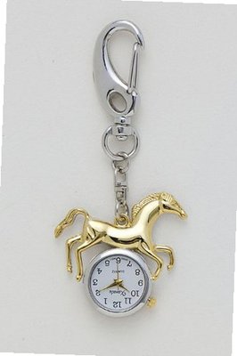 uKarmas Canvas Trendy Fashion HORSE KEYCHAIN WATCH By Fashion Destination 