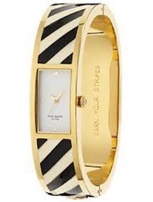 Kate Spade Carousel Black / Cream Gold Enamel