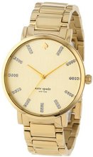 kate spade new york 1YRU0096 Large Gold Crystal Markers Gramercy