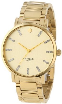 kate spade new york 1YRU0096 Large Gold Crystal Markers Gramercy