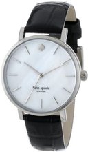 kate spade new york 1YRU0172 "Metro" Black Embossed Alligator Strap