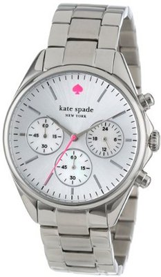 kate spade new york 1YRU0199 Stainless Seaport Chronograph