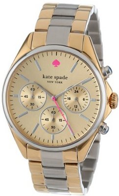 kate spade new york 1YRU0200 Two Tone "Seaport" Chronograph Dress