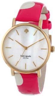 kate spade new york 1YRU0224 Pink Polka Dot Metro Strap