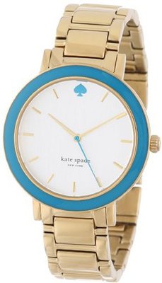 kate spade new york 1YRU0254 Turquoise Bezel Gold Gramercy