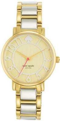 kate spade new york 1YRU0391 Gramercy Analog Display Japanese Quartz Two Tone