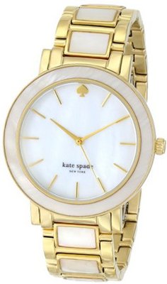 kate spade new york 1YRU0394 "Gramercy" Gold-Tone and Mother-of-Pearl Bracelet