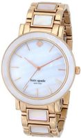 kate spade new york 1YRU0396 "Gramercy" Gold-Tone and Mother-of-Pearl Bracelet