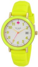 kate spade new york 1YRU0413 Metro Analog Display Japanese Quartz Yellow