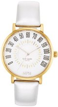 kate spade new york 1YRU0435 Metro Analog Display Japanese Quartz Silver