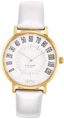 kate spade new york 1YRU0435 Metro Analog Display Japanese Quartz Silver