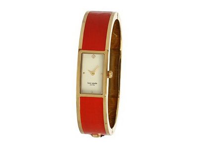 Kate Spade New York Carousel Enamel Bangle /Red - Red