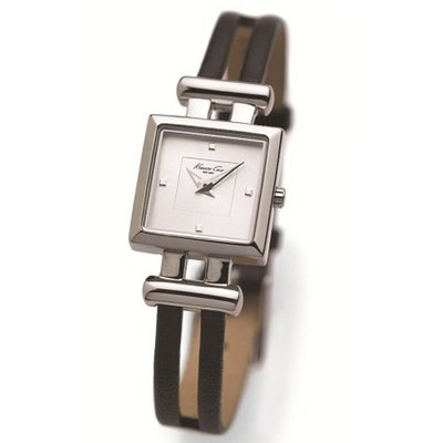 Kenneth Cole New York 2-Hand Black Leather #KC2650