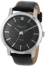 Kenneth Cole New York KC1986 Rock Out Grey Dial Diamond Detail