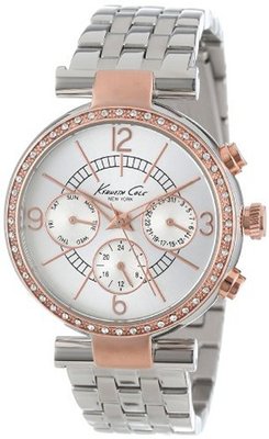 Kenneth Cole New York KC4871 Dress Sport Rose Gold Detailed Chrongraph