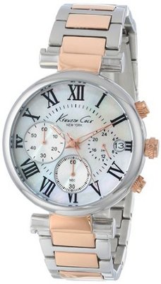 Kenneth Cole New York KC4970 Stainless Steel and Rose Gold Bracelet