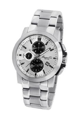Kenneth Cole New York KC9181 Dress Sport Silver Chronograph
