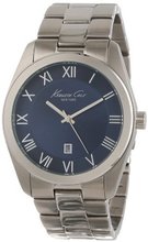 Kenneth Cole New York KC9229 Dress Sport Blue Dial Rose Gold Brushed Bezel