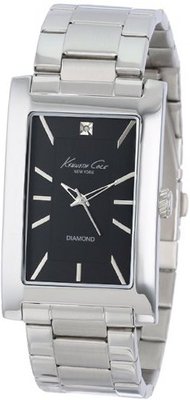Kenneth Cole New York KC9284 Rock Out Black Dial Diamond Dial Analog Bracelet