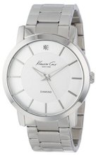 Kenneth Cole New York KC9285 Rock Out Silver Dial Diamond Dial Analog Bracelet