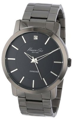 Kenneth Cole New York KC9286 Rock Out Black Dial Diamond Dial Analog Bracelet