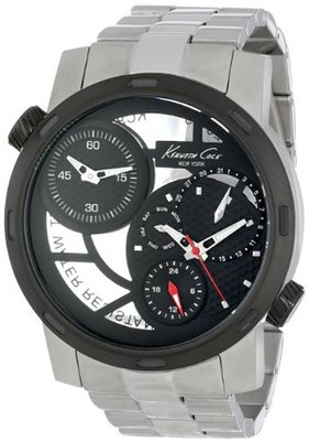 Kenneth Cole New York KC9321 Transparency Dual Time Analog Bracelet
