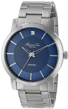Kenneth Cole New York KC9329 Rock Out Round Blue Diamond Dial Bracelet
