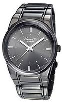 Kenneth Cole New York Round with Black Link Strap #KCW3008