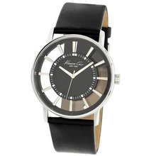 Kenneth Cole New York See Thru Black Dial #KC1793