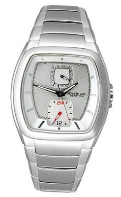 Kenneth Cole KC3686 Reaction Silver-Tone Bracelet