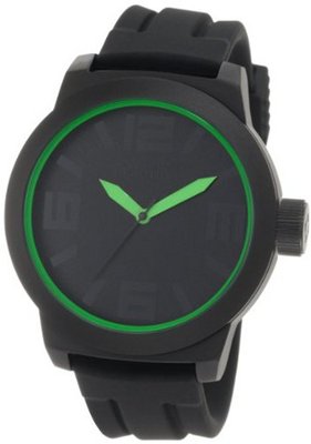 Kenneth Cole Reaction RK1235 Triple Black Green Details
