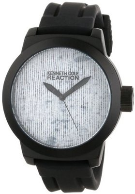 Kenneth Cole REACTION RK1248 Street Collection Round Analog Custom Graphic Dial