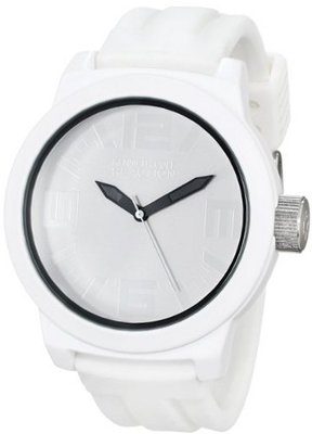 Kenneth Cole REACTION Unisex RK1302 Street Fashion Analog Display Japanese Quartz White