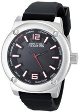 Kenneth Cole REACTION Unisex RK1384 Street Fashion Analog Display Japanese Quartz Black