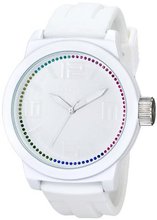 Kenneth Cole REACTION Unisex RK1389 Street Fashion Analog Display Japanese Quartz White