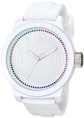 Kenneth Cole REACTION Unisex RK1389 Street Fashion Analog Display Japanese Quartz White